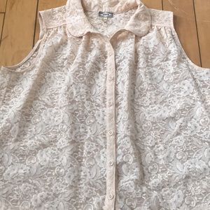 Lace tank